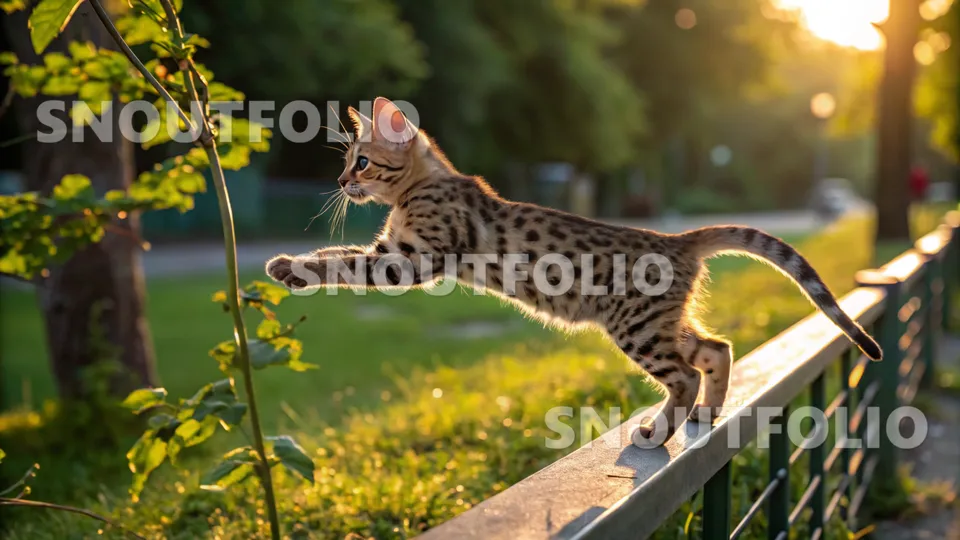 Radiant Sight of the Savannah-Ocicat Mix