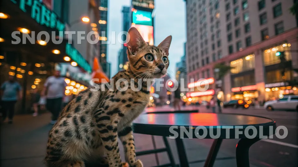 Radiant Memory of the Burmese-Savannah Mix