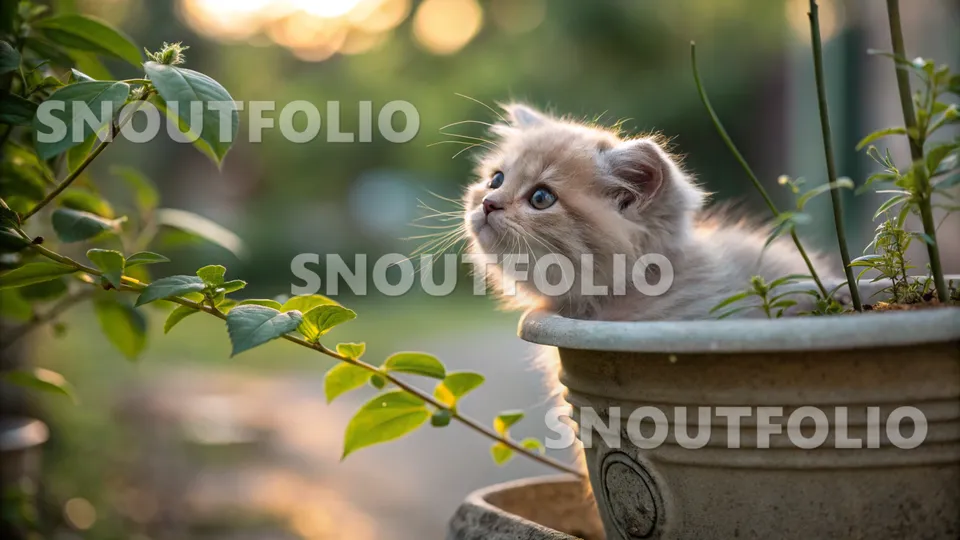 Witty Silhouette of the Munchkin-Scottish Fold Mix