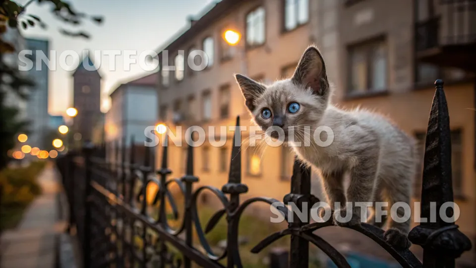 Curious Silhouette of the Peterbald-Siamese Mix