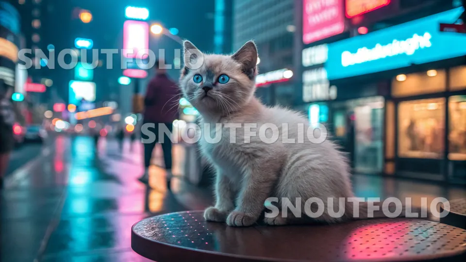 Cheerful Wanderer of the Bambino-Siamese Mix