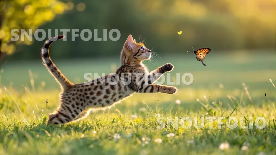 Charming Charm of the Arabian Mau-Savannah Mix