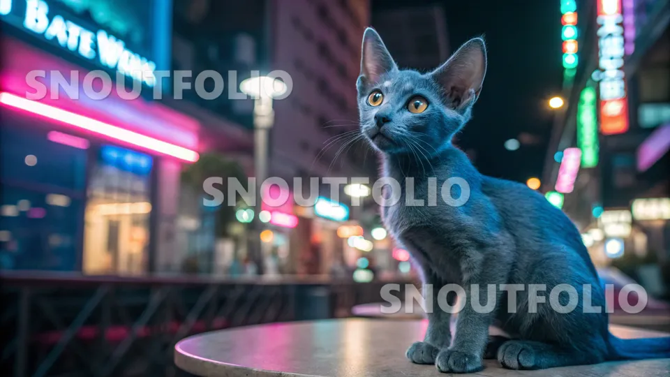 Silent Essence of the Korat-Oriental Mix