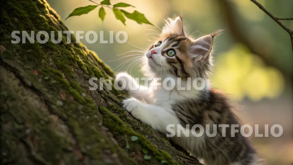 Quiet Essence of the Scottish Fold-Maine Coon Mix