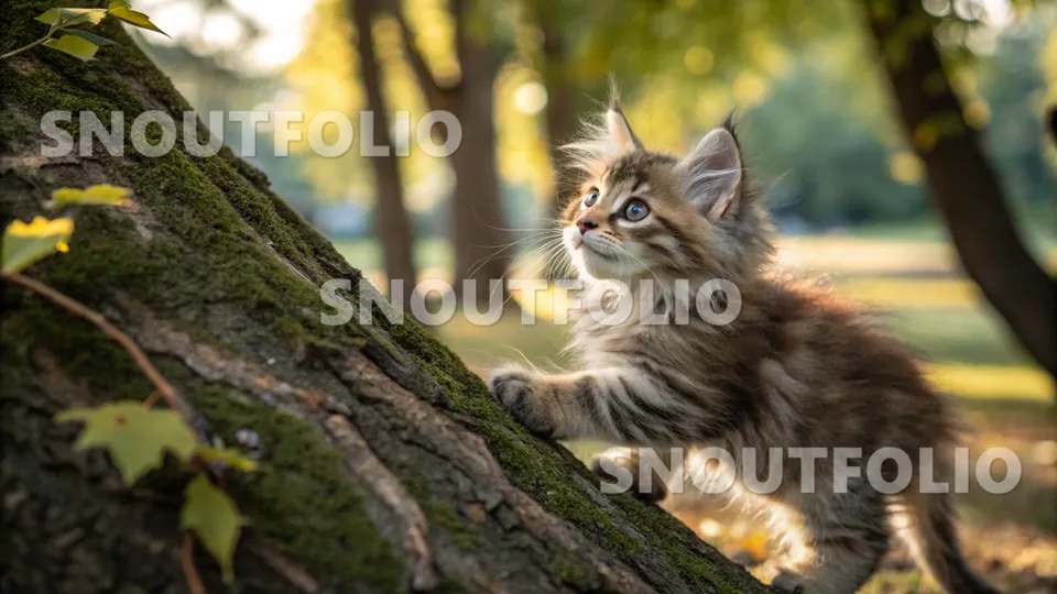 Lively Glimpse of the Balinese-Maine Coon Mix
