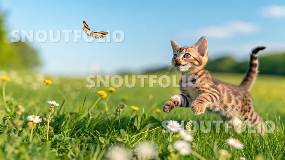 Lively Sight of the Burmese-Ocicat Mix