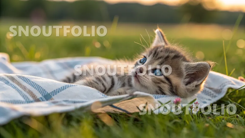 Bright Charm of the American Shorthair-Ragdoll Mix