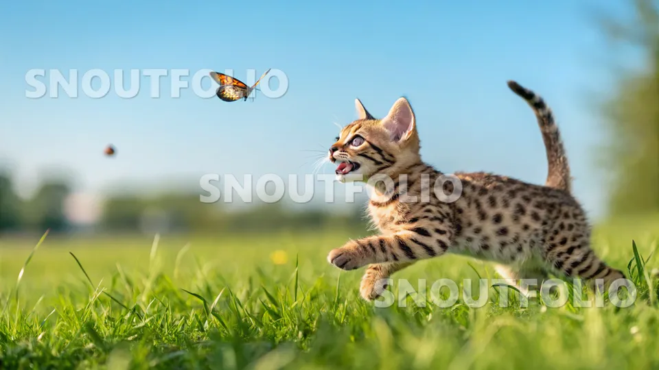 Silent Soul of the Ocicat-Savannah Mix