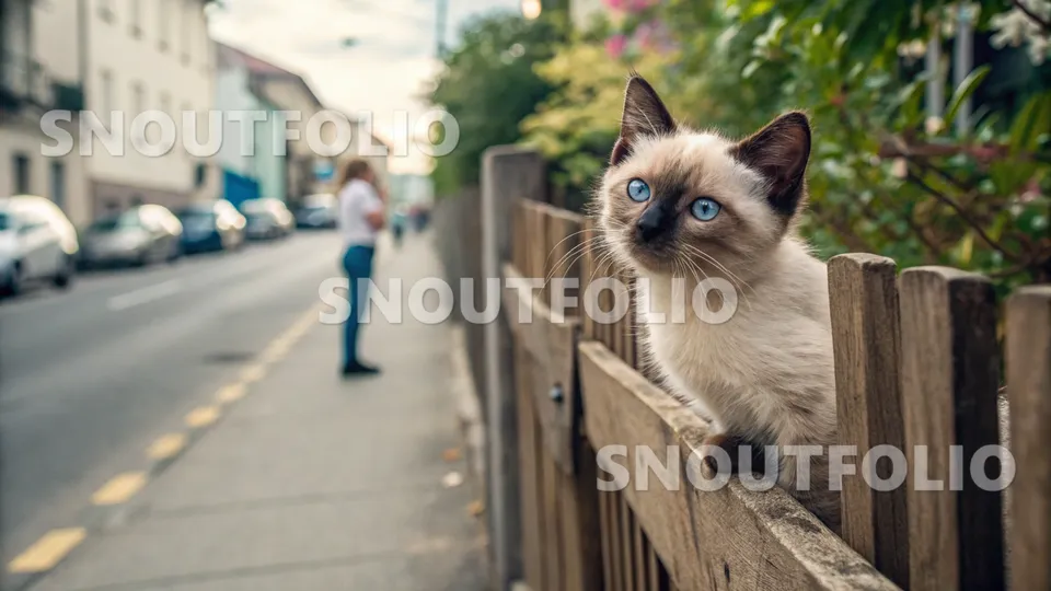 Silent Portrait of the Siamese