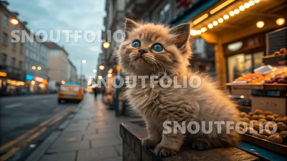 Mighty Memory of the Selkirk Rex-Siamese Mix