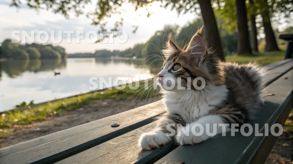 Noble Spirit of the Snowshoe-Maine Coon Mix