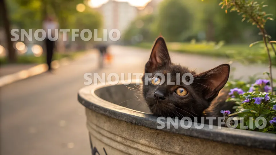 Cheerful Aura of the Velvet Shorthair-Donskoy Mix
