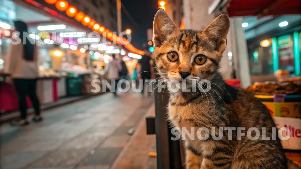 Mighty Gaze of the European Shorthair-Cyprus Mix