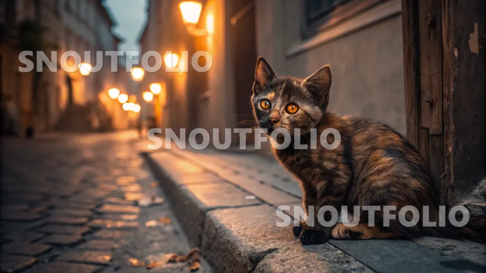 Lively Spirit of the Cyprus-Malayan Shorthair Mix