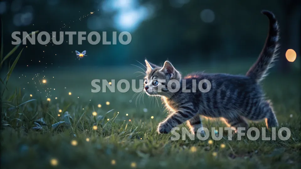Elegant Portrait of the European Shorthair-Frostpoint Shorthair Mix