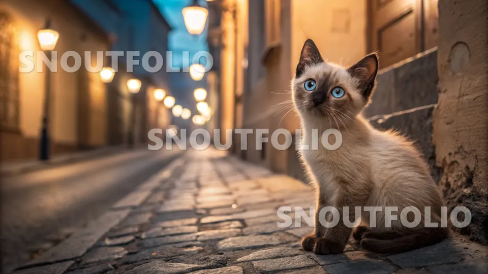 Bright Pose of the Malayan Shorthair-Colorpoint Shorthair Mix