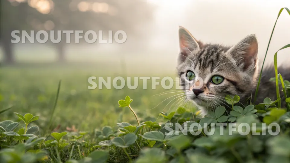 Radiant Whisper of the Asian Shorthair-Stardust Tabby Mix