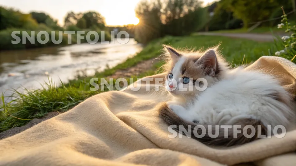Loyal Journey of the Celestial Longhair-Malayan Shorthair Mix