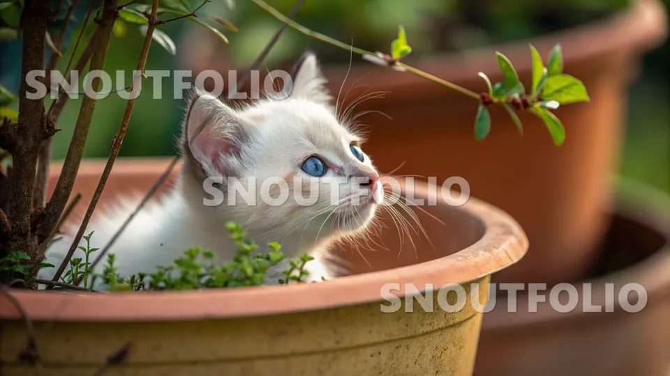 Calm Aura of the Seychellois-Colorpoint Shorthair Mix