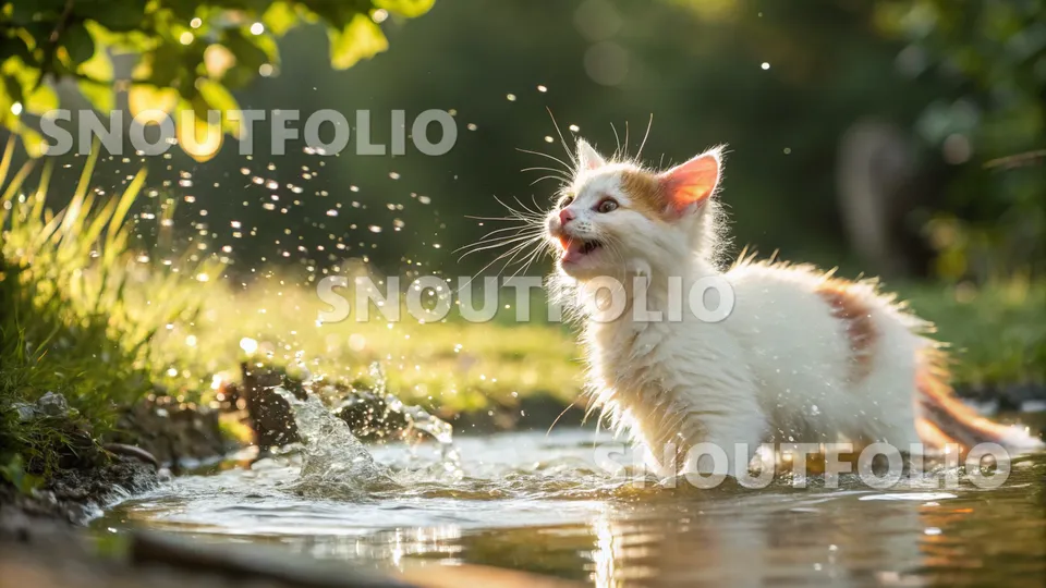 Graceful Whiff of the Turkish Van