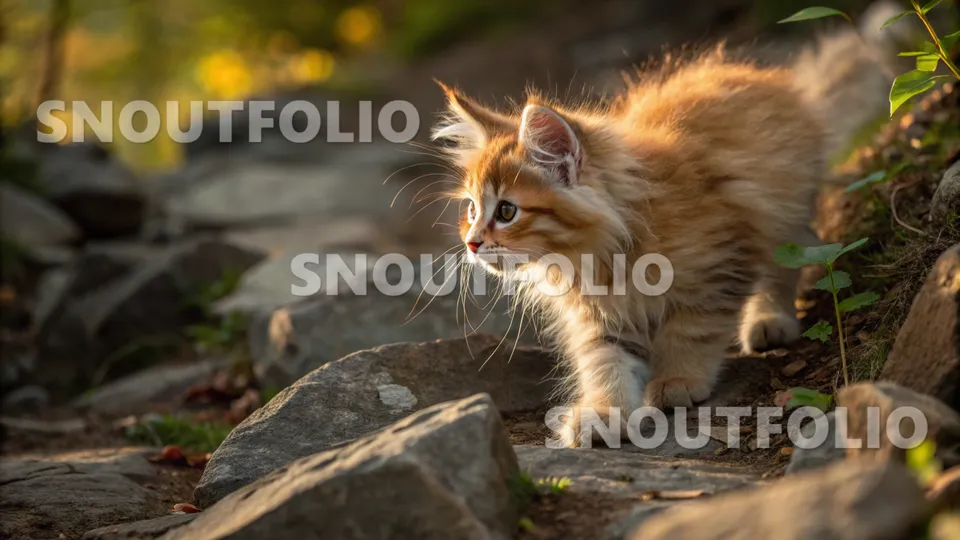Playful Aura of the Maine Coon-Siberian Mix