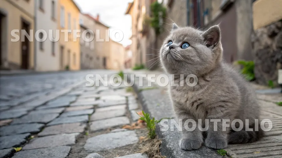 Mighty Wanderer of the British Shorthair