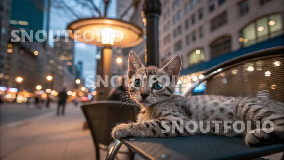 Golden Journey of the Egyptian Mau-Siamese Mix