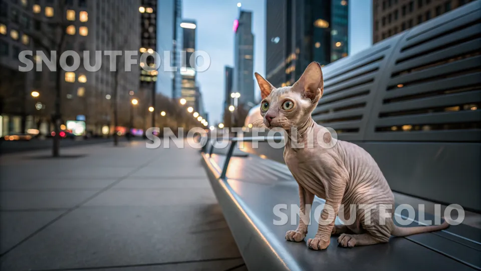 Graceful Aura of the Don Sphynx