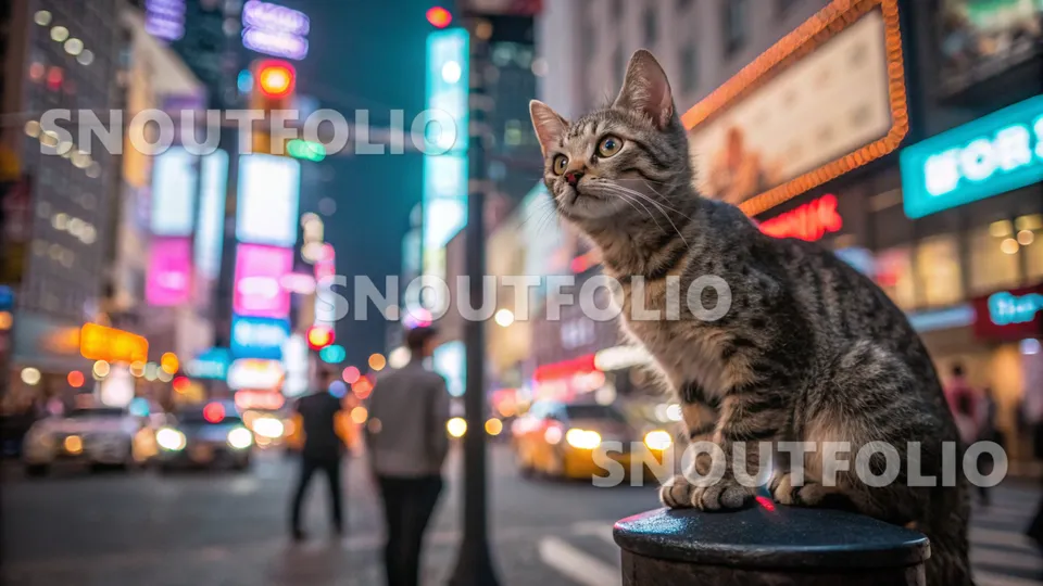 Vivid Portrait of the Asian Shorthair