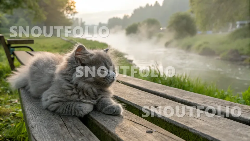 Radiant Wanderer of the British Longhair
