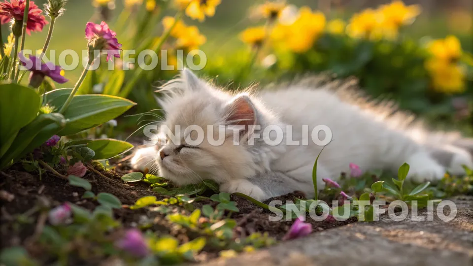 Graceful Whimsy of the Munchkin-Persian Mix
