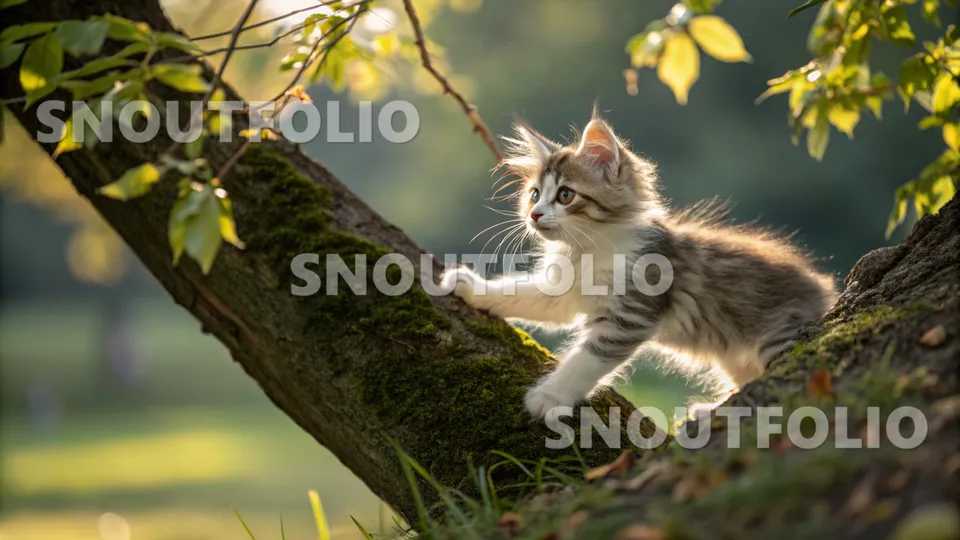 Gentle Pose of the Balinese-Maine Coon Mix