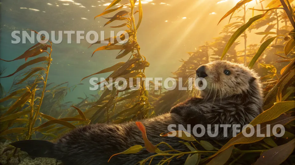 Majestic Memory of the Sea otter