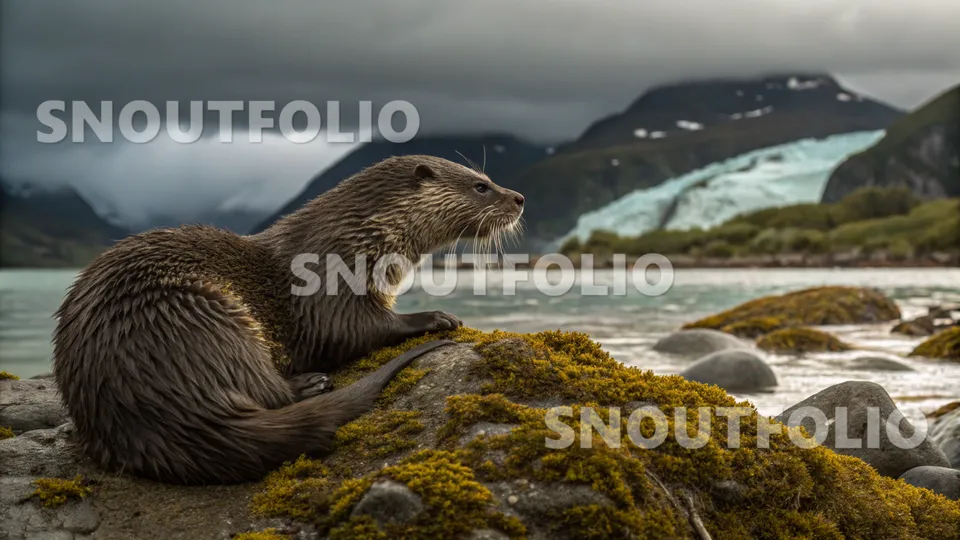 Cheerful Essence of the Southern river otter
