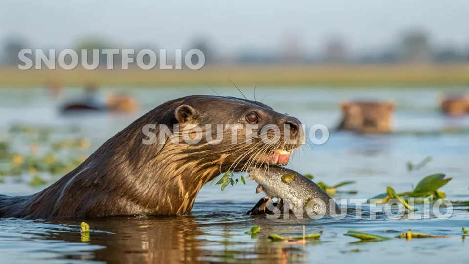 Quiet Charm of the Giant otter