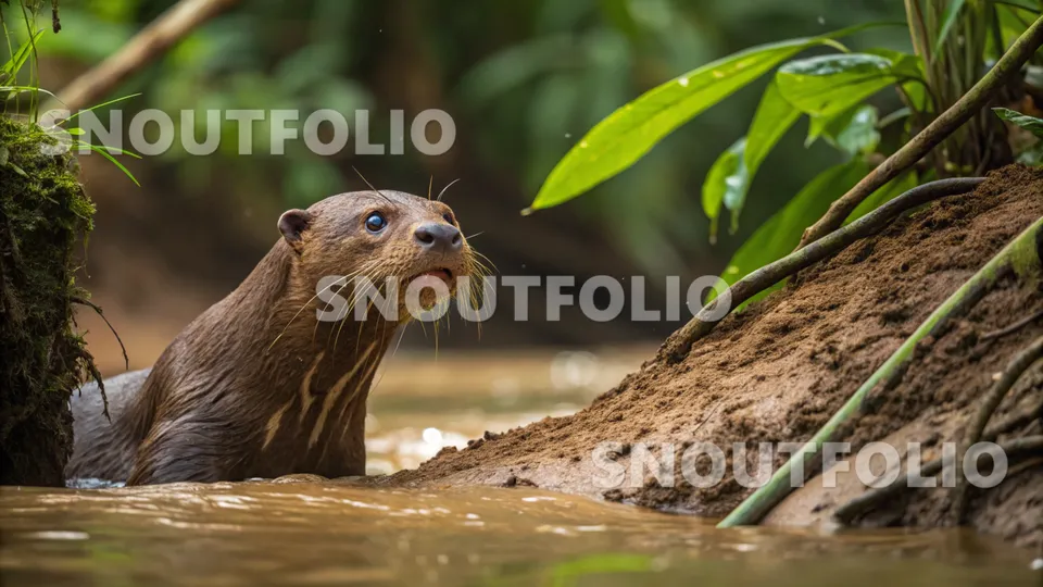 Gentle Companion of the Giant otter