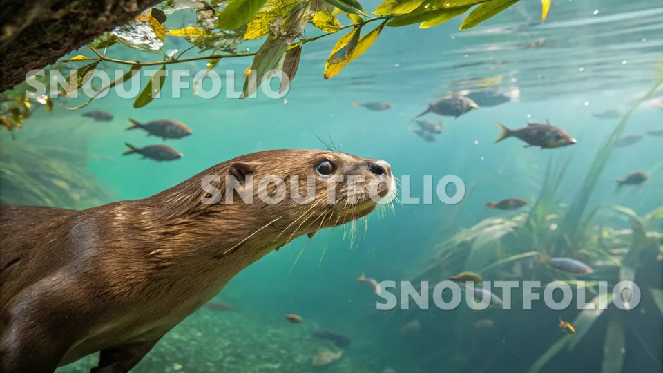 Charming Whimsy of the Giant otter
