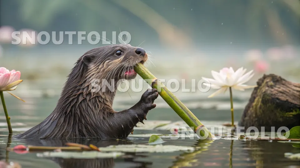Gentle Memory of the Asian small-clawed otter