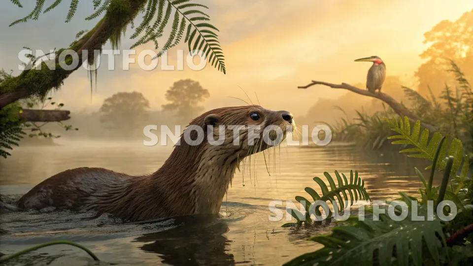 Mighty Spirit of the Neotropical otter