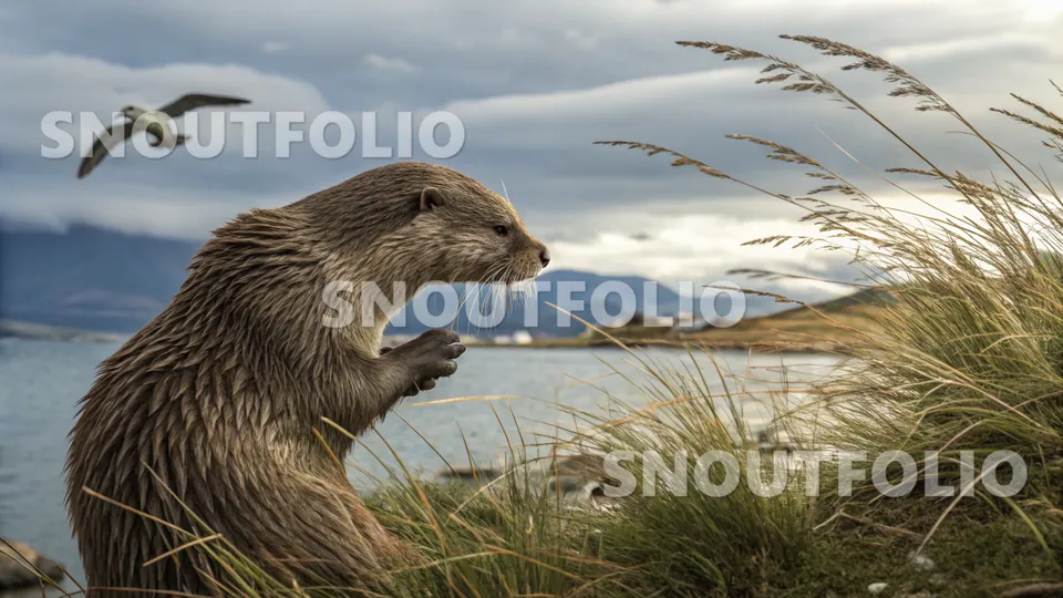 Charming Soul of the Southern river otter
