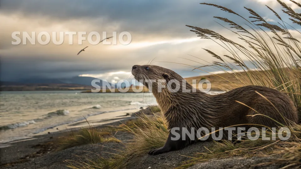 Faithful Flare of the Southern river otter