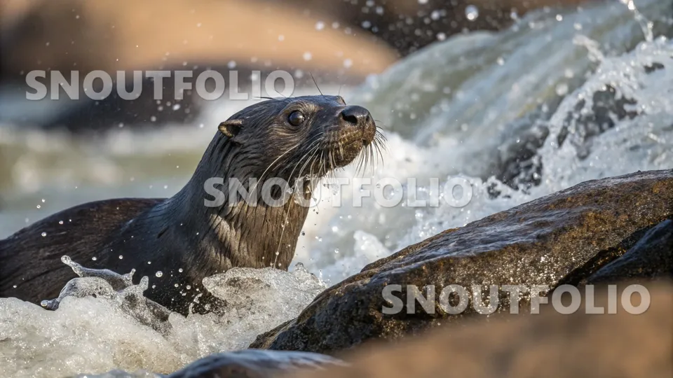 Wild Whisper of the Cape clawless otter