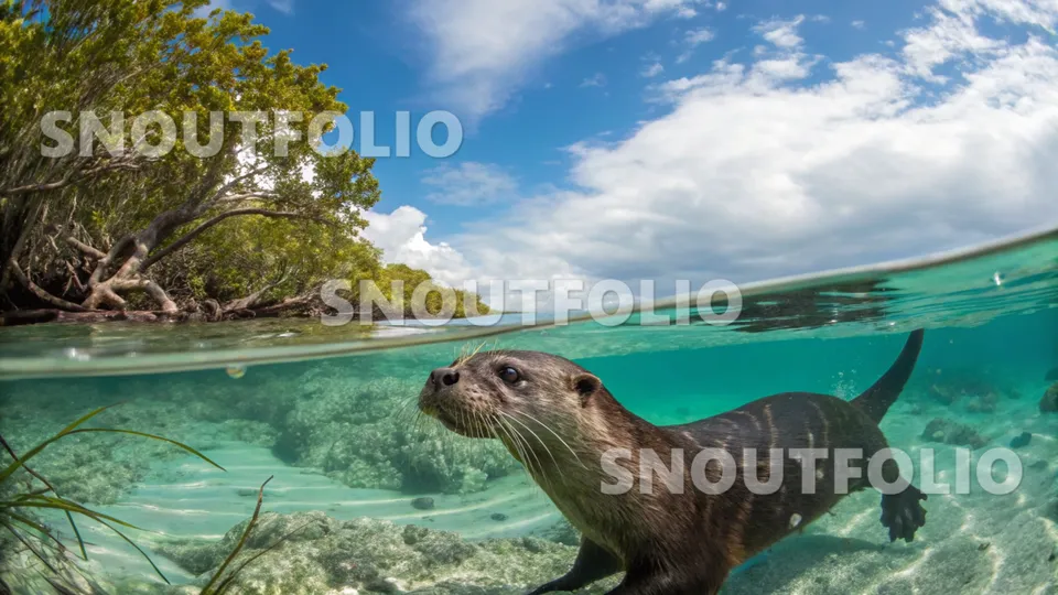 Charming Aura of the Cape clawless otter