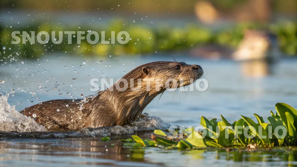 Curious Whisper of the Neotropical otter