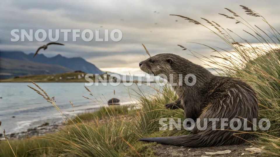 Silent Sight of the Southern river otter