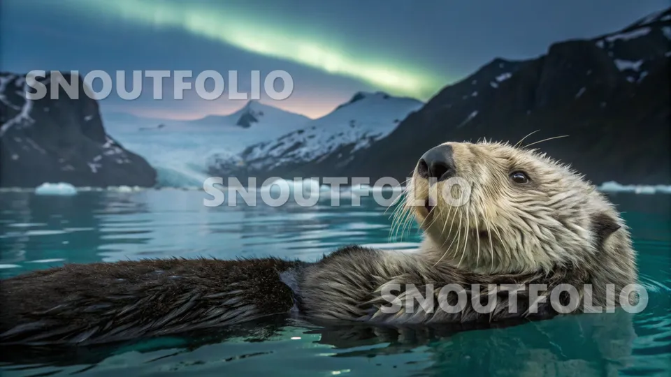 Charming Glimpse of the Sea otter