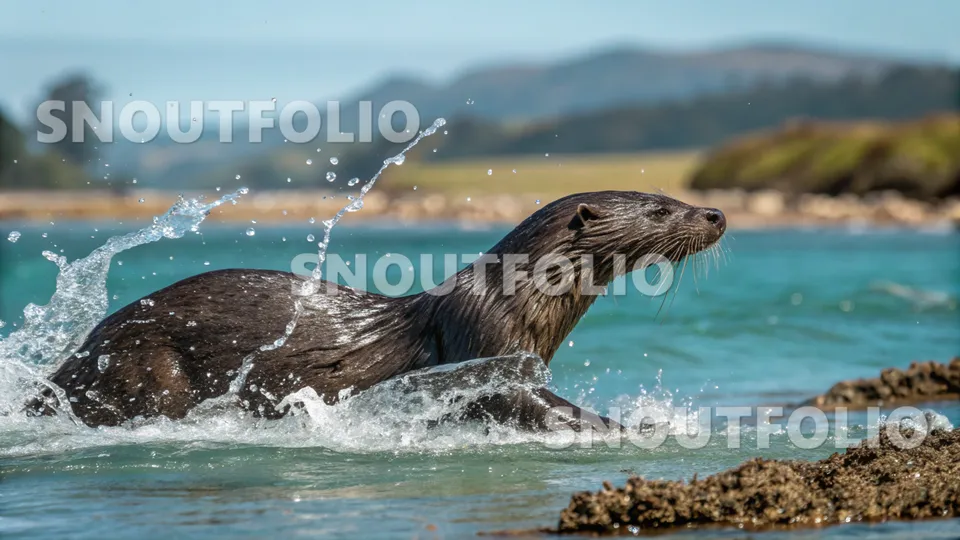 Noble Flare of the Cape clawless otter