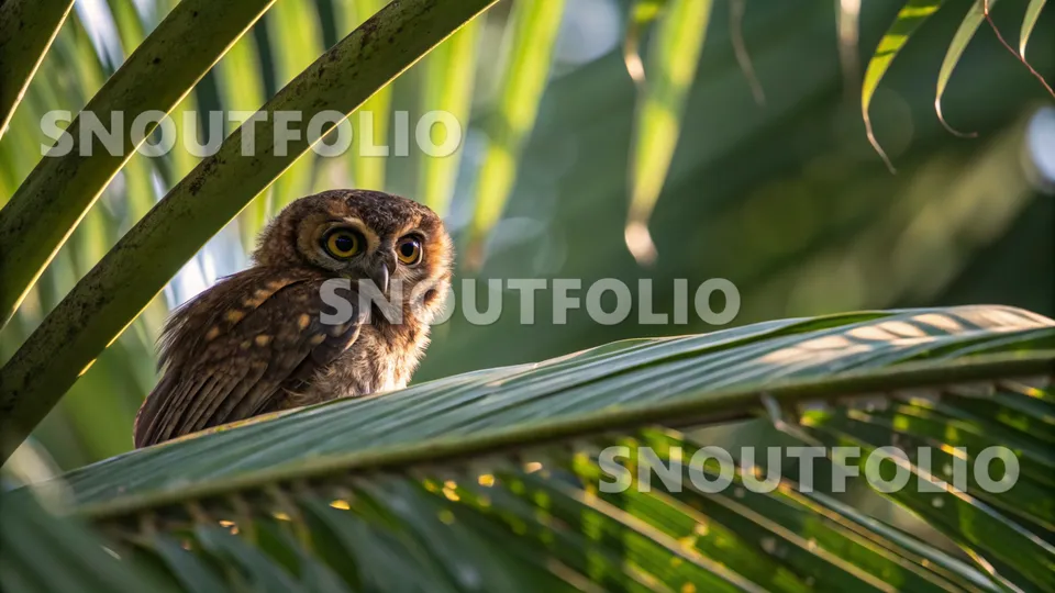 Bold Sight of the Sulawesi Scops Owl