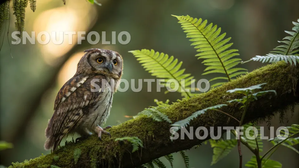 Silent Charm of the Sangihe Scops Owl