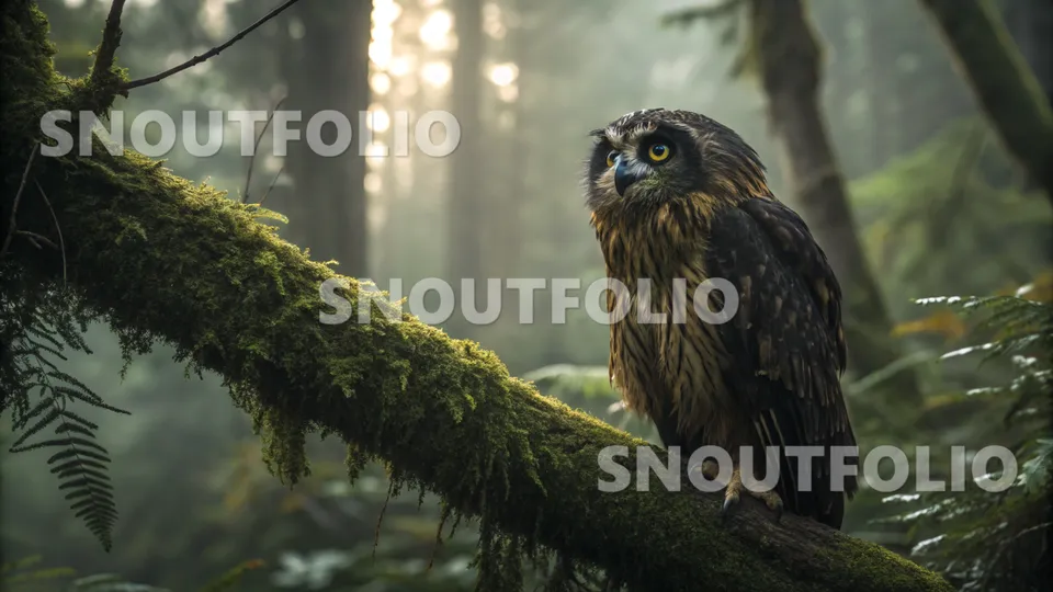 Silent Whiff of the Maned Owl